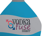 Vodka Fuse Blue Shaker