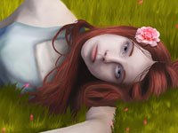 Girl in Grass