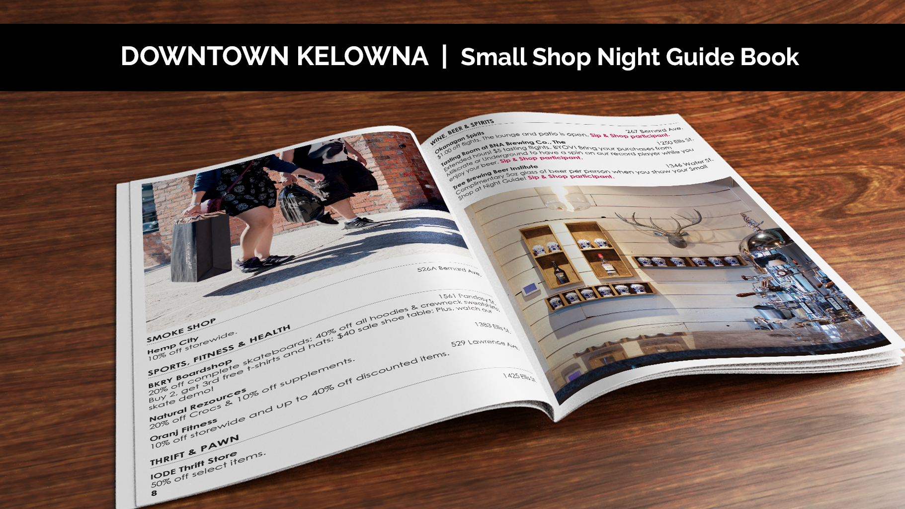 Small Shop Night Guide Book